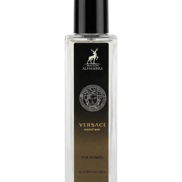 عطر الحمبرا ورساچ کریستال نویر ۳۵ میل